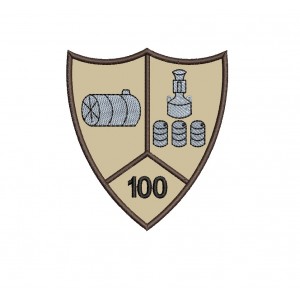 Emblema Depozitul 100 Carburanti-Lubrifianti VALEA ARGESULUI