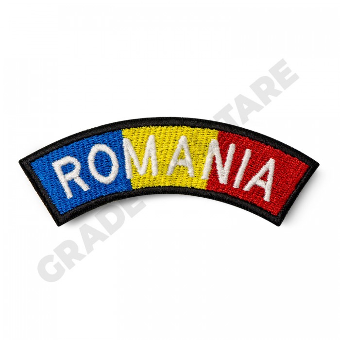 Ecuson arcada tricolor "ROMANIA" - VAMA