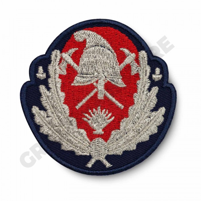  Emblemă coifură ofițeri pompieri IGSU