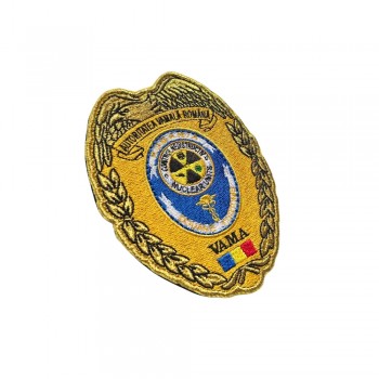 Emblema Brodată Control Nedistructiv Vamă – Nuclear Units – Nouă Actualizată