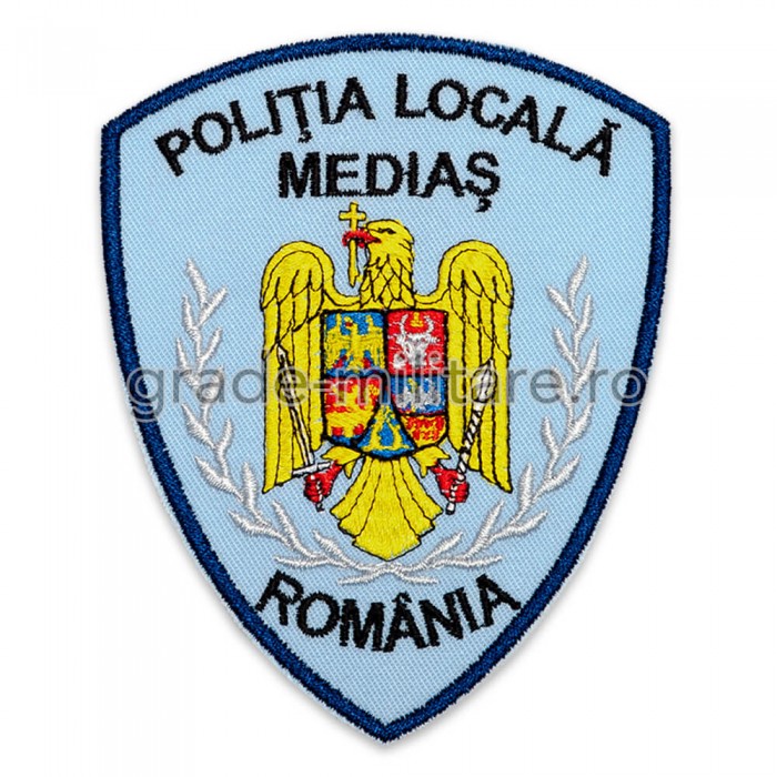Emblema brodata Politia Locala 5 personalizabila