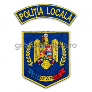 Emblema brodata Politia Locala