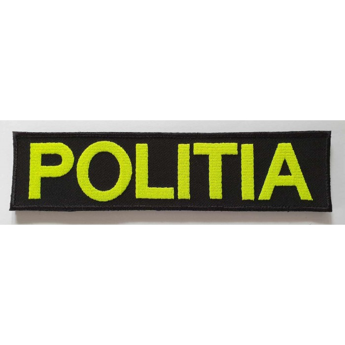 Emblema POLITIA spate