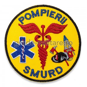 Emblema SMURD brodata Emblema SMURD brodata