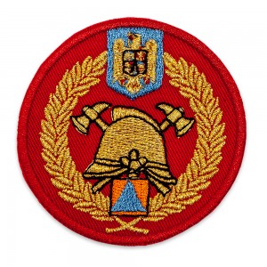 Emblema coifura SVSU brodata