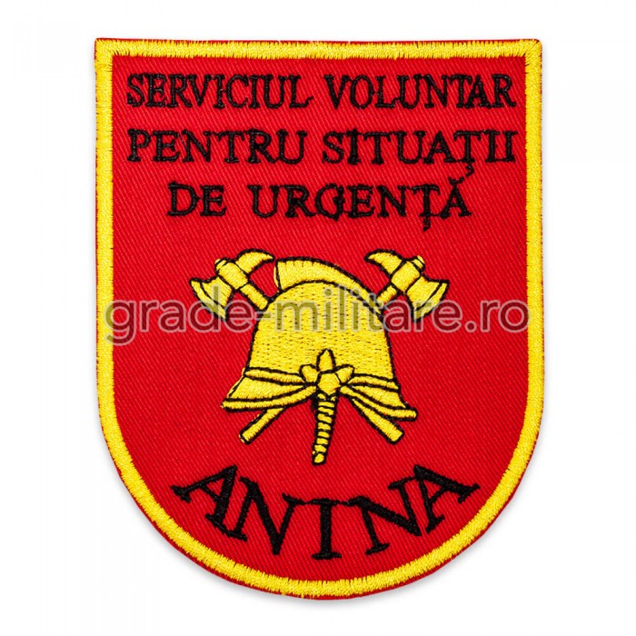 Emblema serviciul  voluntar pentru situatii de urgenta Anina