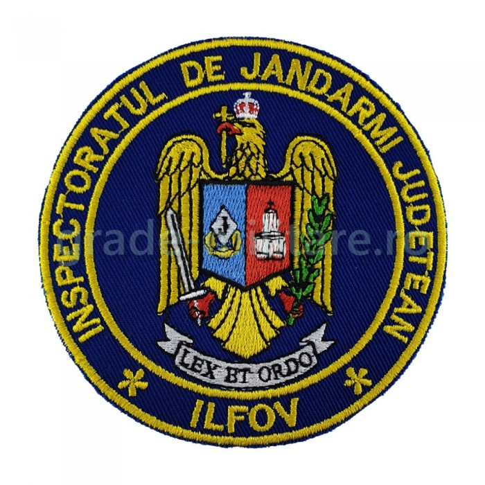 Emblema inspectoratul judetean de jandarmi Ilfov