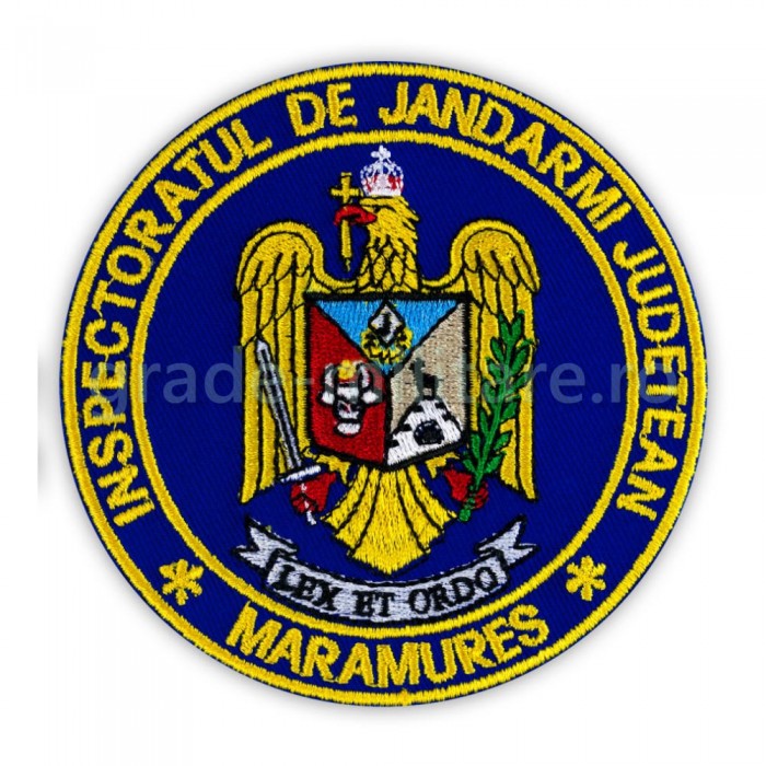 Emblema maneca inspectoratul judetean de jandarmi Maramures