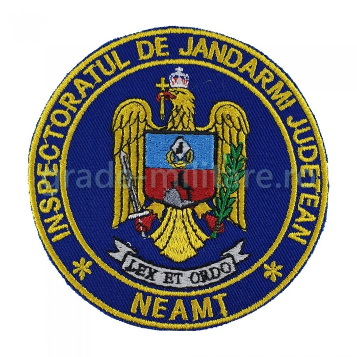 Emblema inspectoratul judetean de jandarmi Neamt